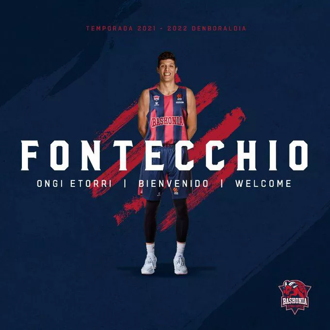 Simone Fontecchio, nuevo jugador de Baskonia