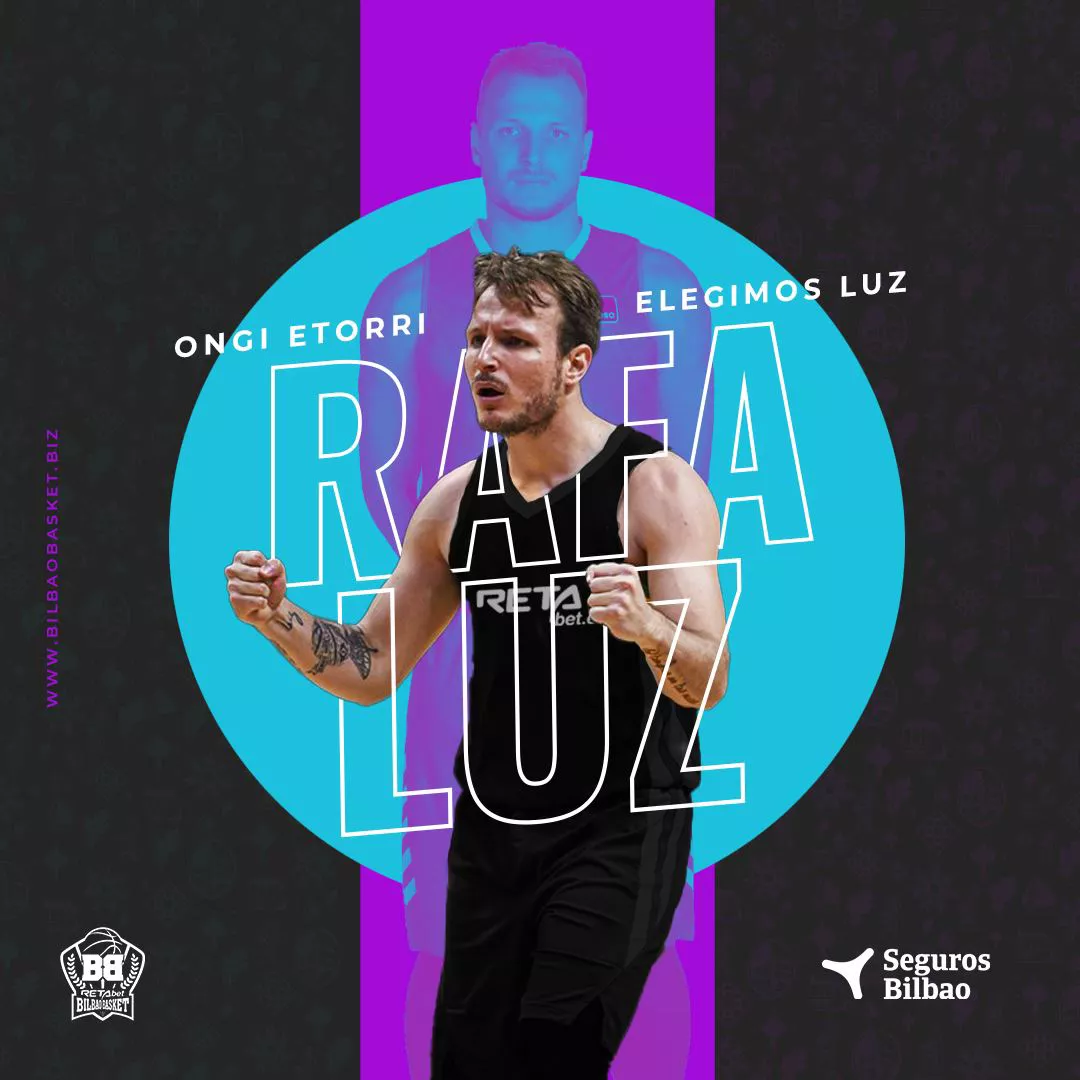 Rafa Luz. Foto: Bilbao Basket