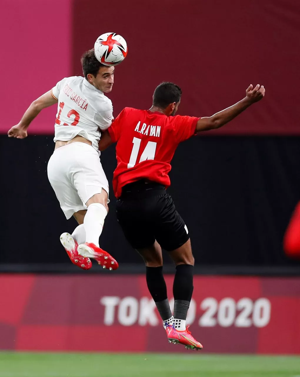 Eric García, en el Egipto-España de Tokio 2020