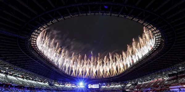 Ceremonia inaugural de los Juegos Olímpicos de Tokio (EFE)