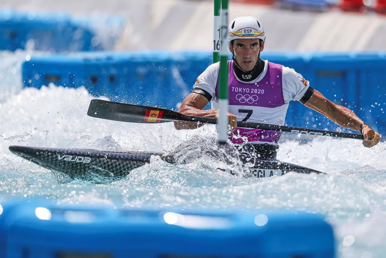 Ander Elosegi Tokioko Olinpiar Jokoetan parte hartzen.