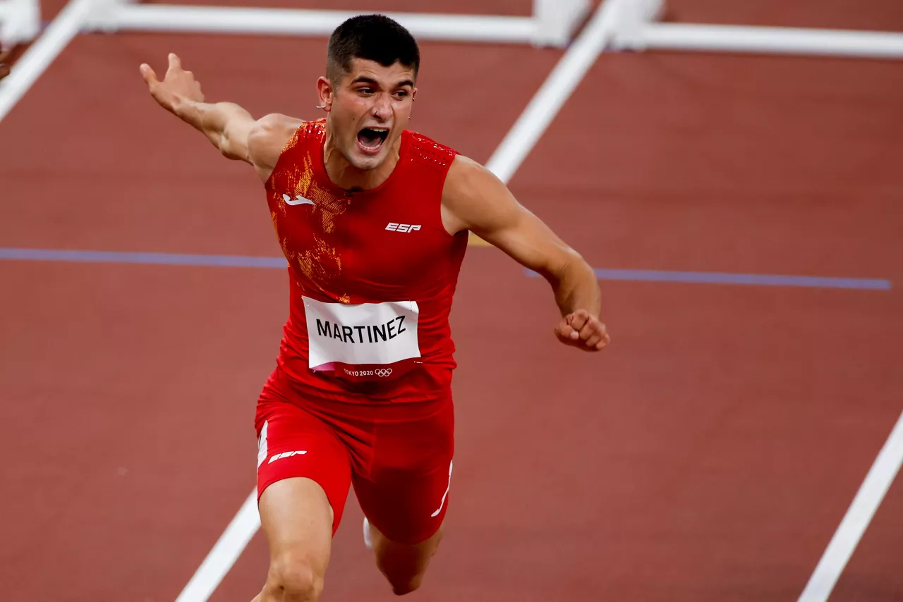 Asier Martinez Tokioko Olinpiar Jokoetan