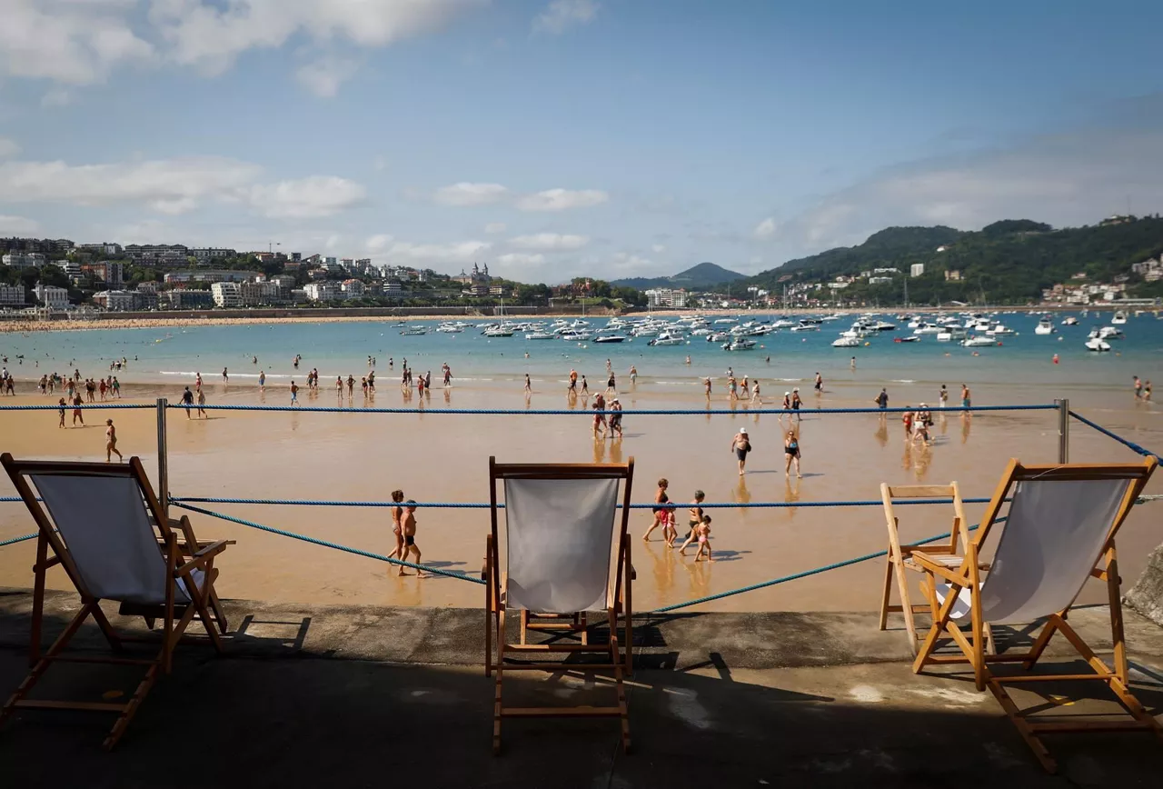 La playa de La Concha en una imagen de archivo