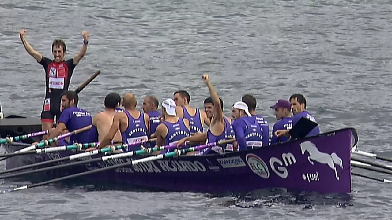 Santurtzi, ganadora de la Bandera de Moaña