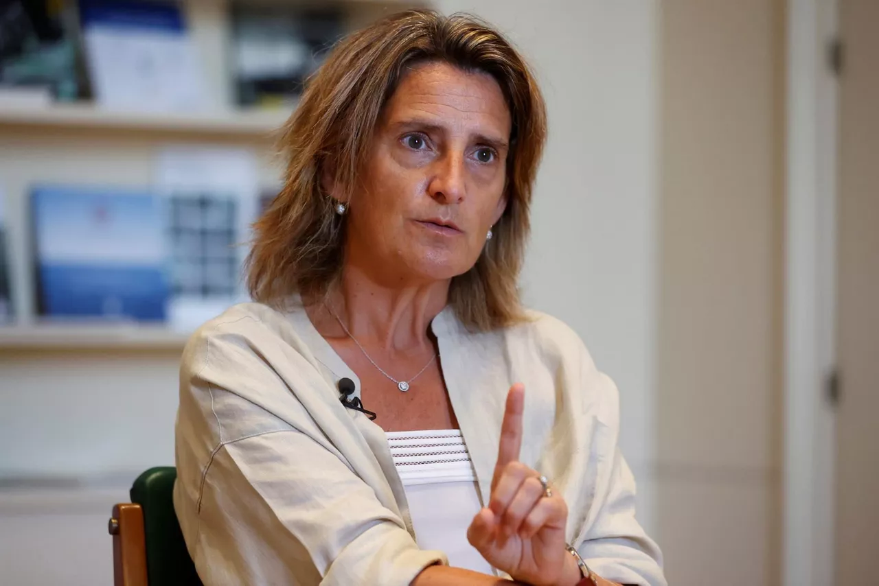 la ministra Ribera en una foto de archivo de EITB Media.