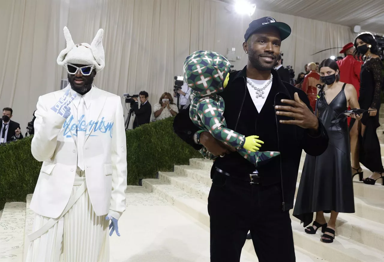 Virgil Abloh eta Frank Ocean. Argazkia: EFE