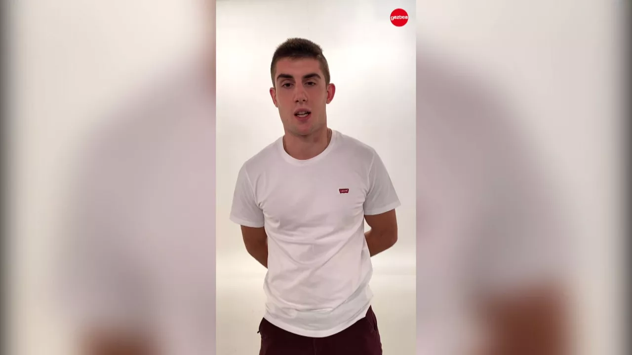 Jon Azpiroz. EITB Mediaren bideo batetik ateratako irudia