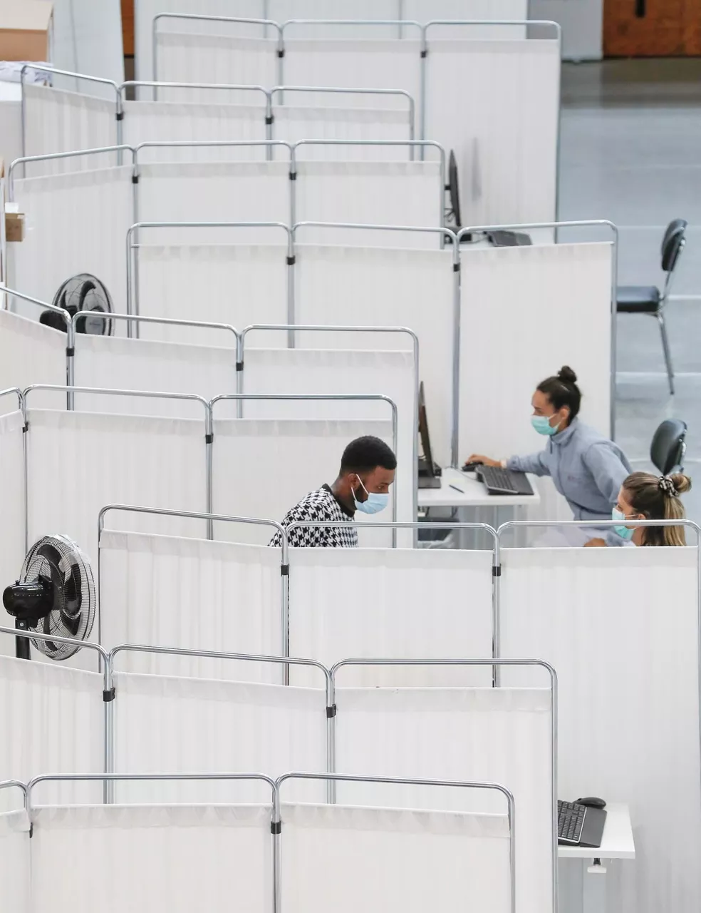 El vacunódromo de la UPNA ha cerrado recientemente.