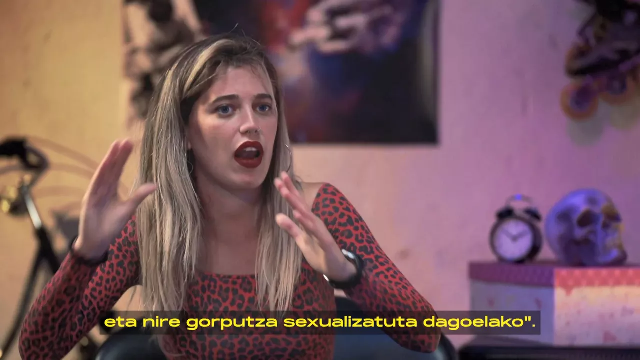 Maider Arteaga. EITB Mediaren bideo batetik ateratako irudia