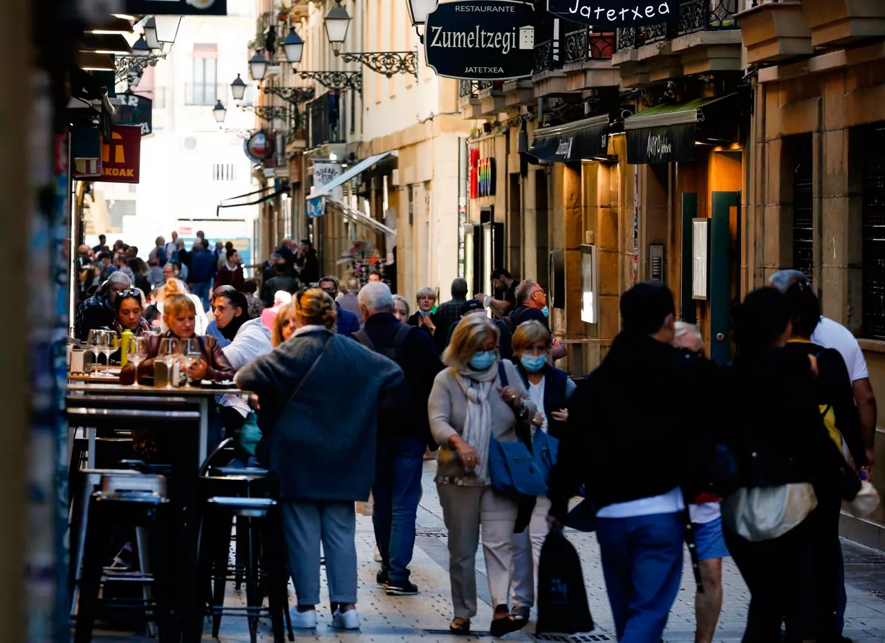 Parte Vieja donostiarra. Foto: EFE