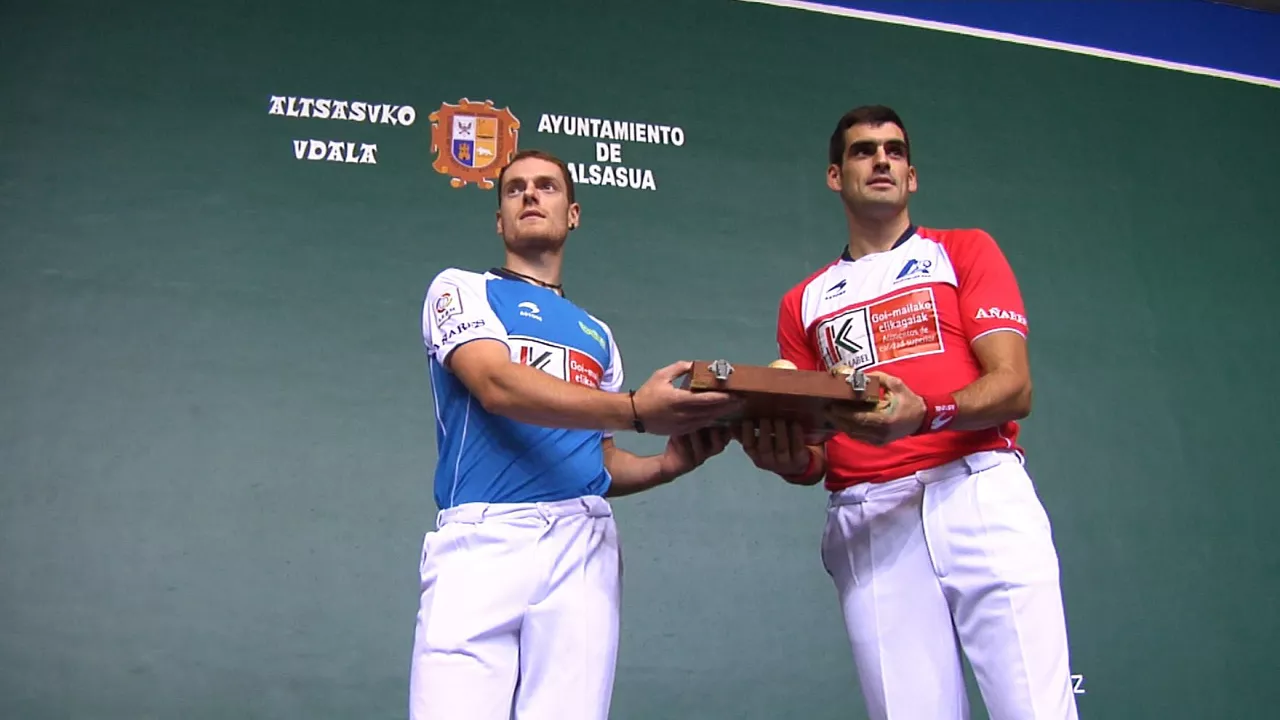 Unai Laso y Joseba Ezkurdia