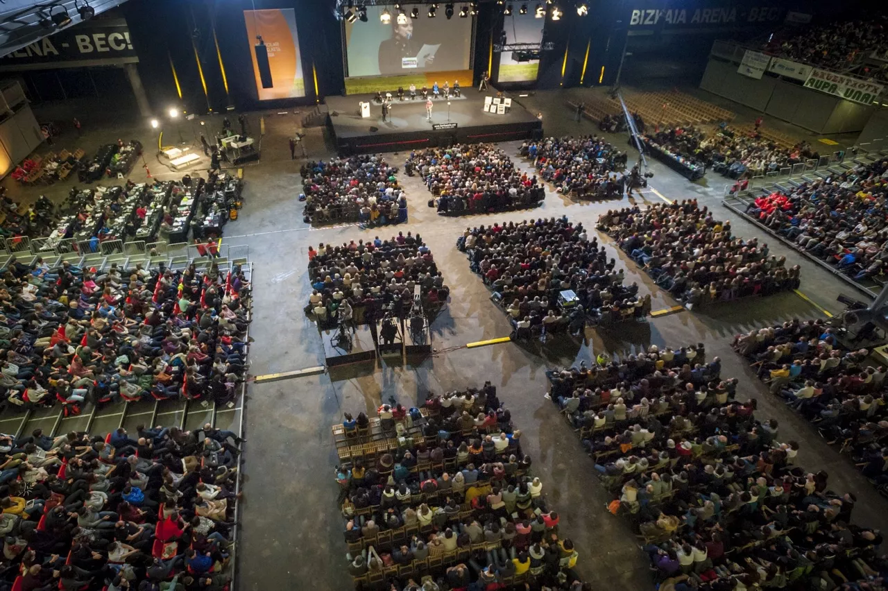 Bertsolari Txapelketa Nagusiko finala. Barakaldo (Euskal Herria). 2017ko Abenduaren 17a. (Gari Garaialde / Bostok Photo / Bertsozale Elkartea)