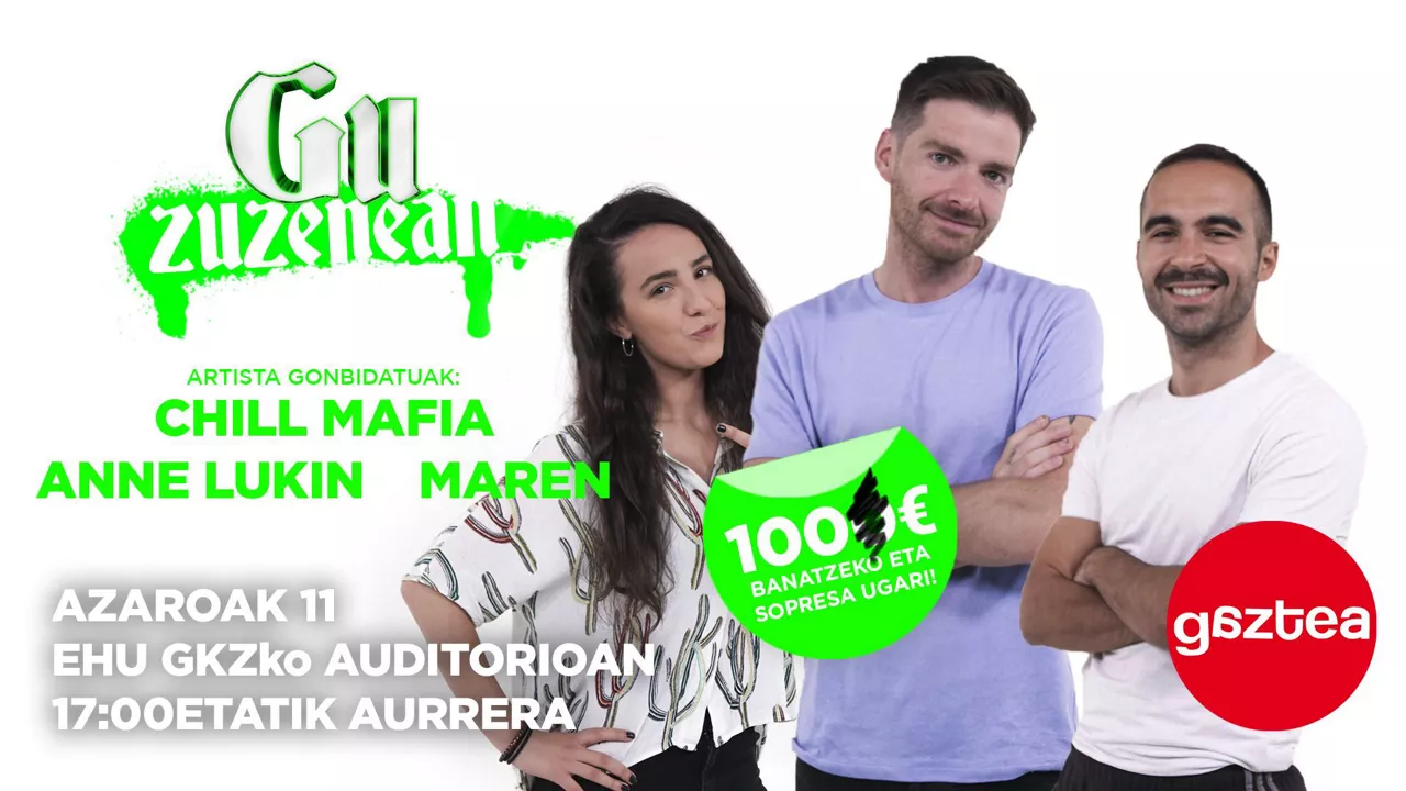 Maite Garmendia, Ibon Fernandez eta Alain Perez