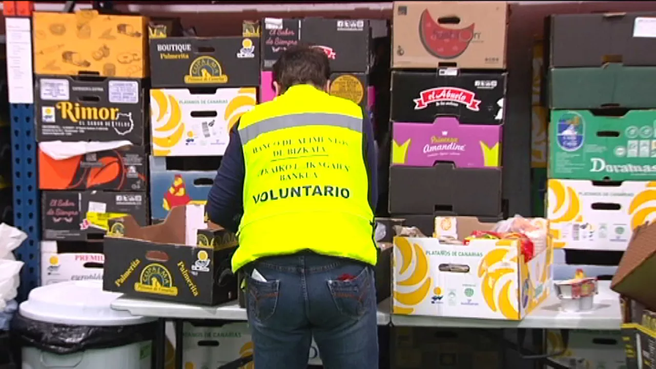 Voluntario del Banco de Alimentos de Bizkaia.