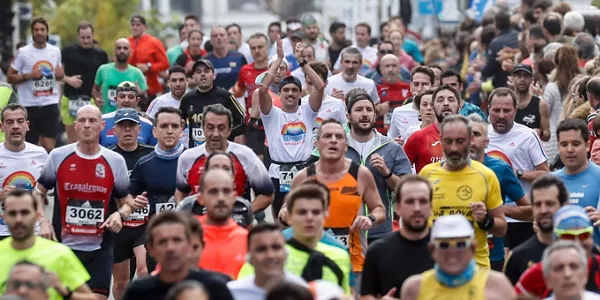 Participantes de la carrera. Foto: EFE