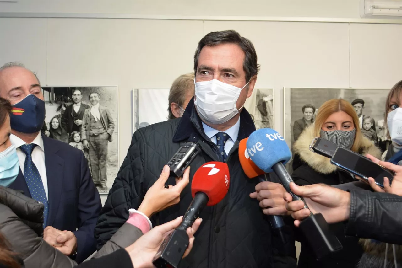 Antonio Garamendi, presidente de la CEOE. Foto de archivo: EFE