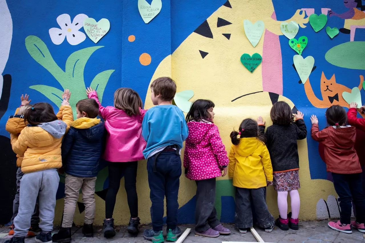 Haur Hezkuntzako ikasleak