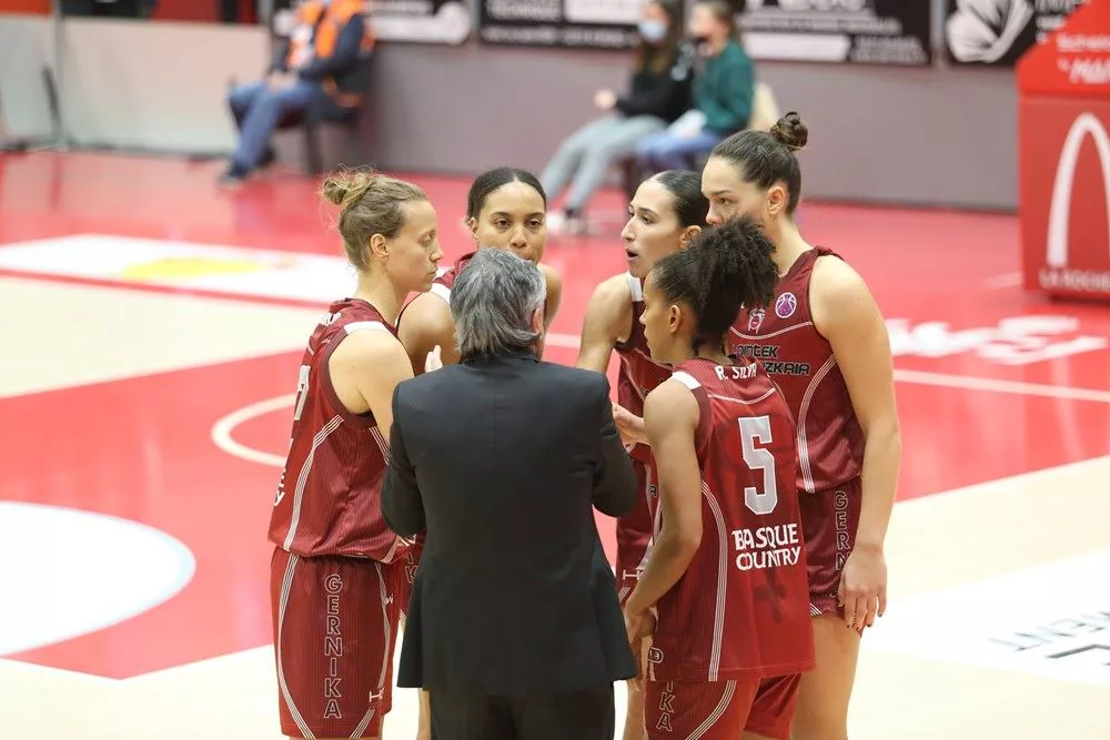 Lointek Gernikako jokalariak. Argazkia: @LointekGernika.