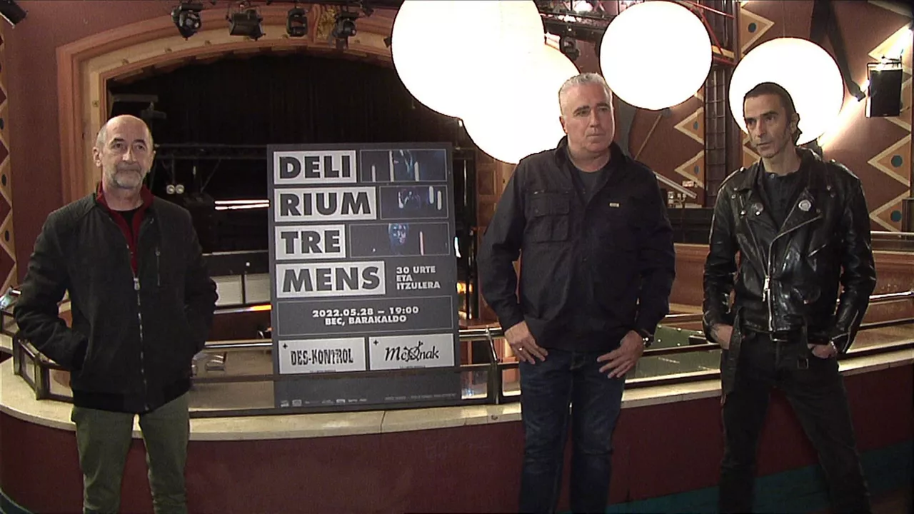 Delirium Tremens. EITB Mediaren bideo batetik ateratako irudia.