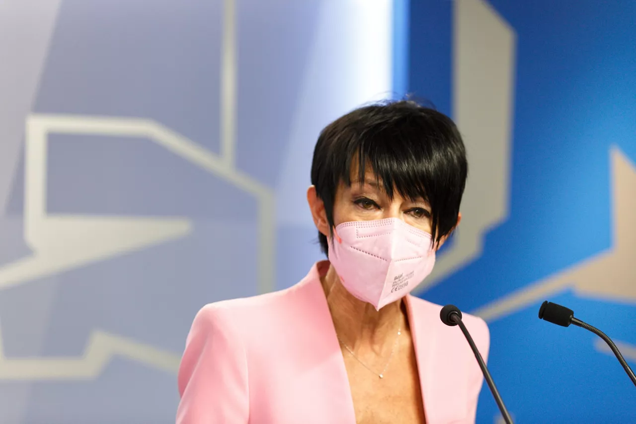 La portavoz de EH Bildu en el Parlamento Vasco, Maddalen Iriarte. Foto de archivo: EFE