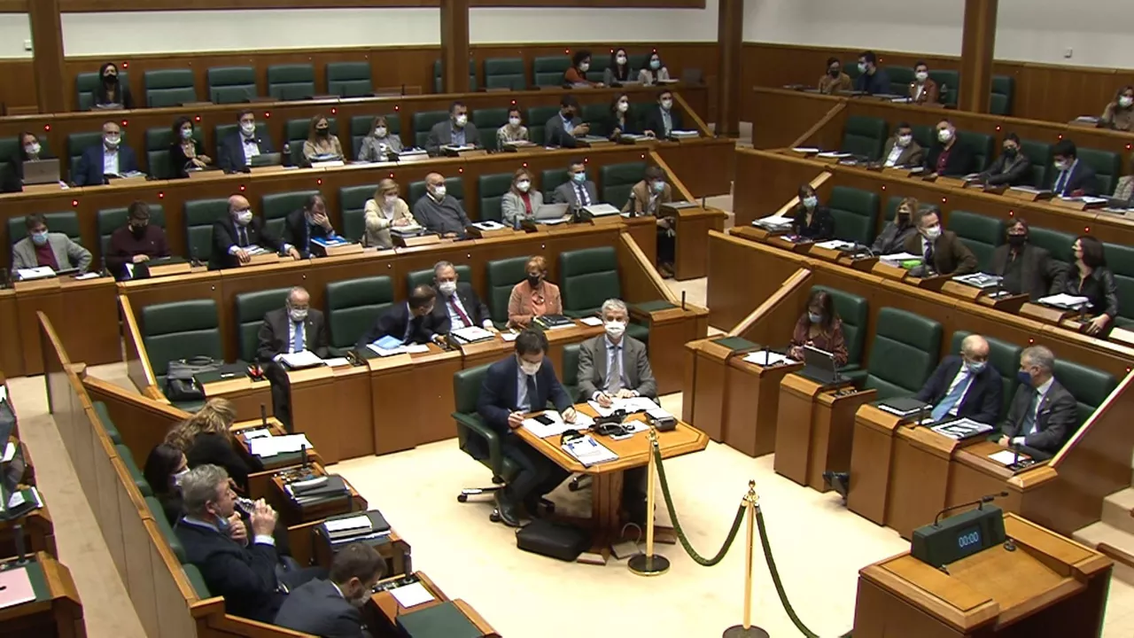 Parlamento Vasco. Imagen: EITB Media