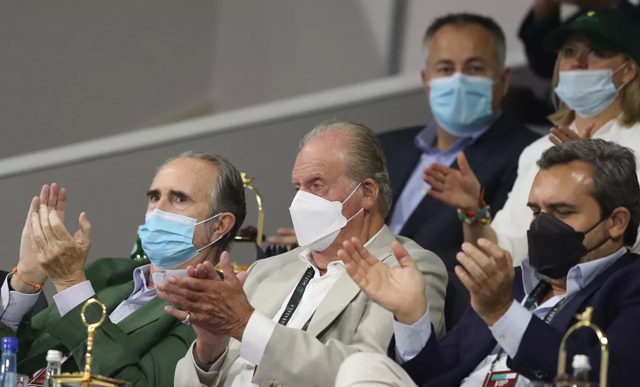 Juan Carlos I en Abu Dabi (Emiratos Árabes Unidos). Foto de archivo: EFE