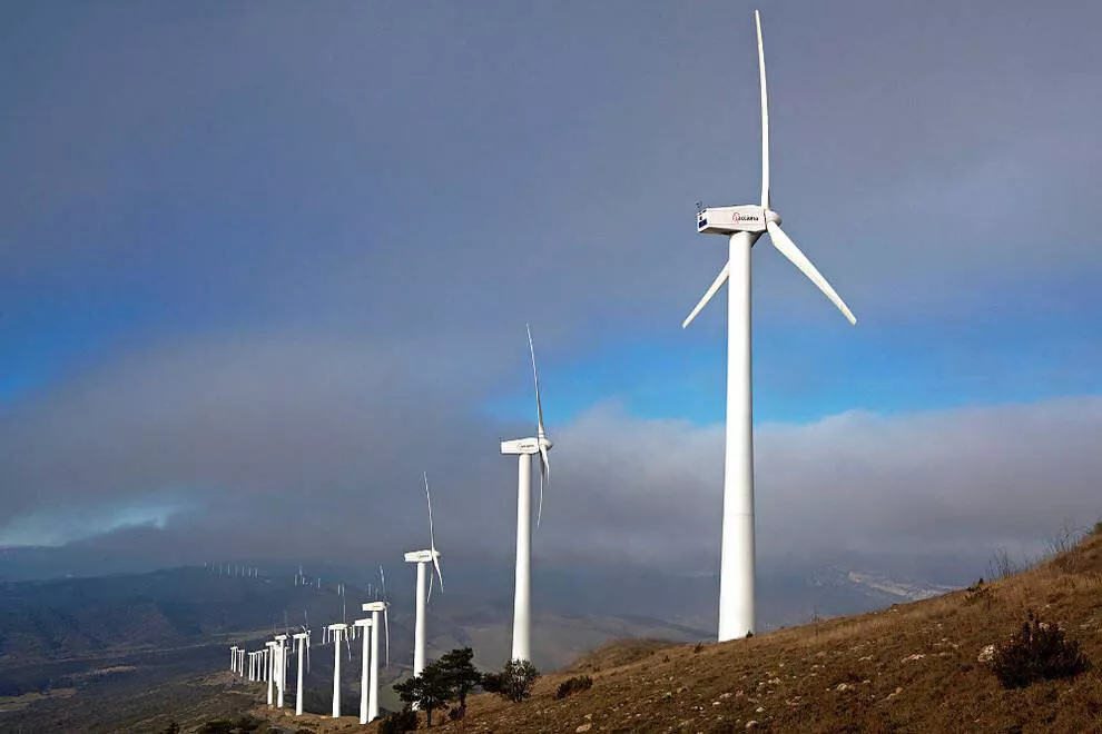 Plataforma eolikoak Nafarroan