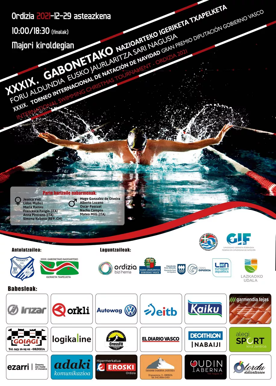 ordizia natacion
