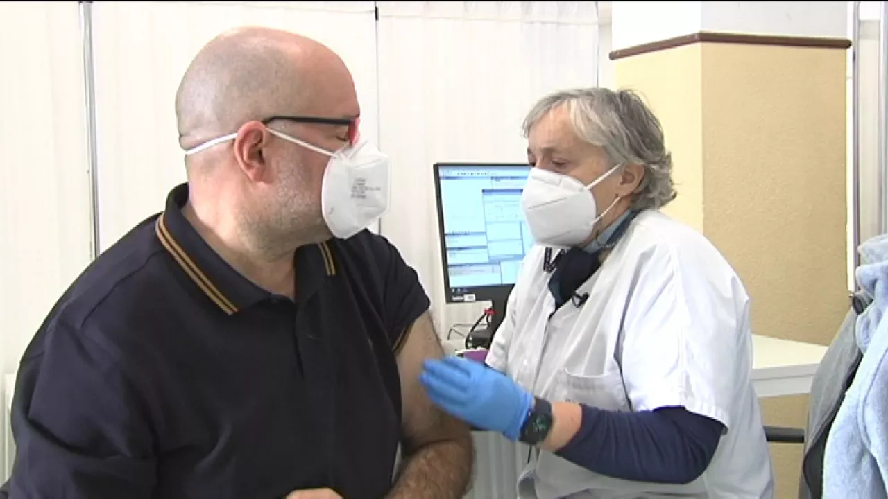 Vacunación en Navarra. Imagen: EITB Media