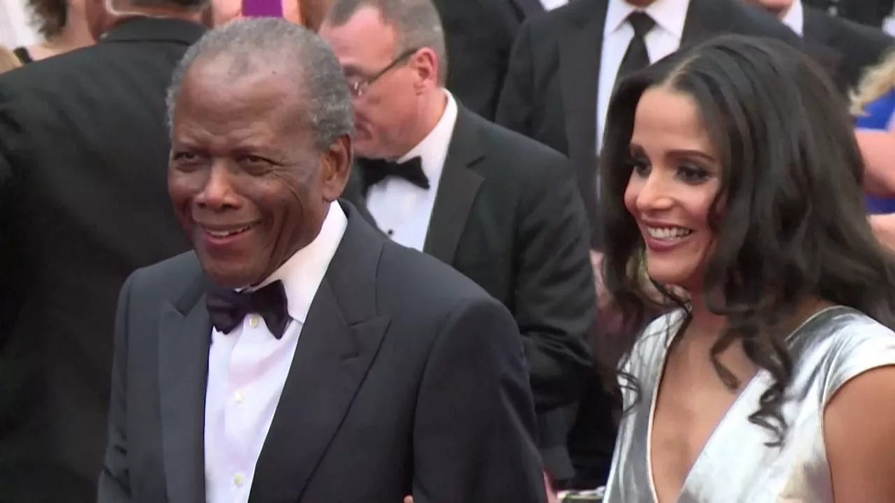 Sidney Poitier. Imagen: Agencias