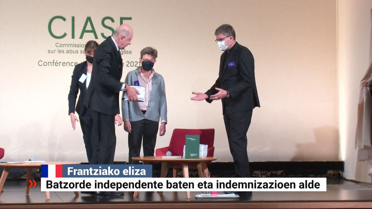 Frantziako Eliza. Irudia: EITB Media