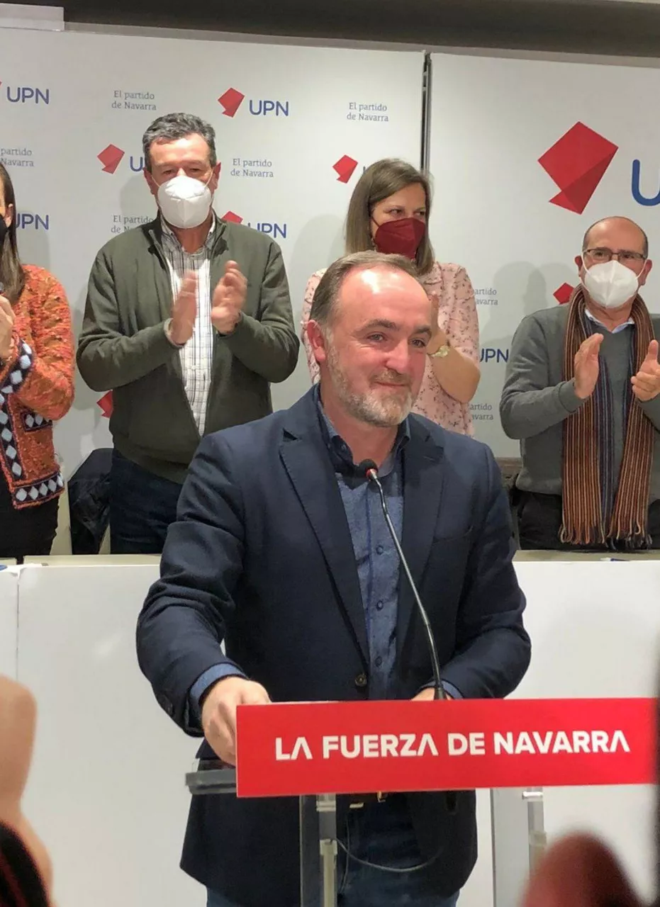 El presidente de UPN, Javier Esparza. Foto: UPN
