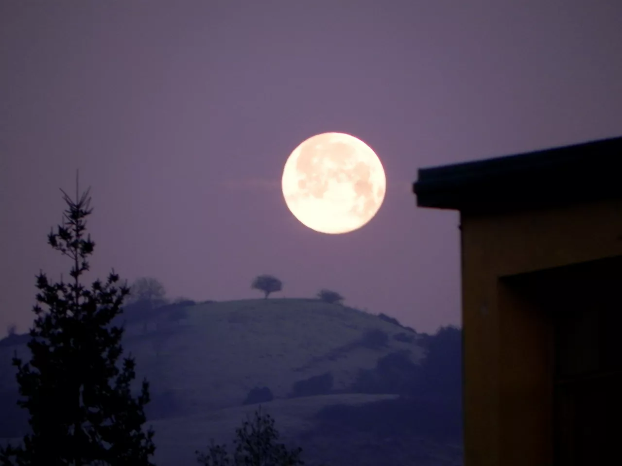 Luna llena. Imagen: Iñaki Arteta