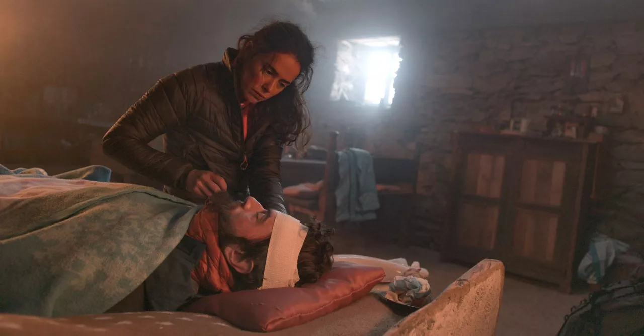 Patricia López Arnaiz, en una escena de "La cima"