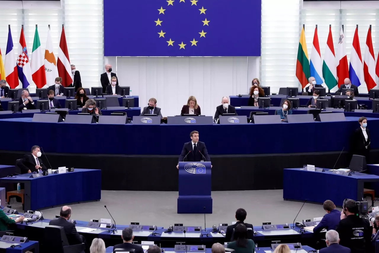 El presidente francés, Emmanuel Macron.