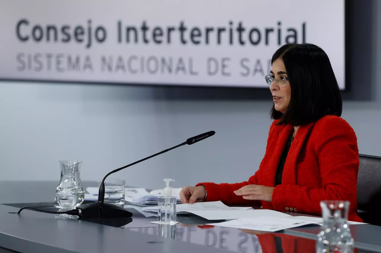 La ministra de Sanidad, Carolina Darias. Foto: EFE