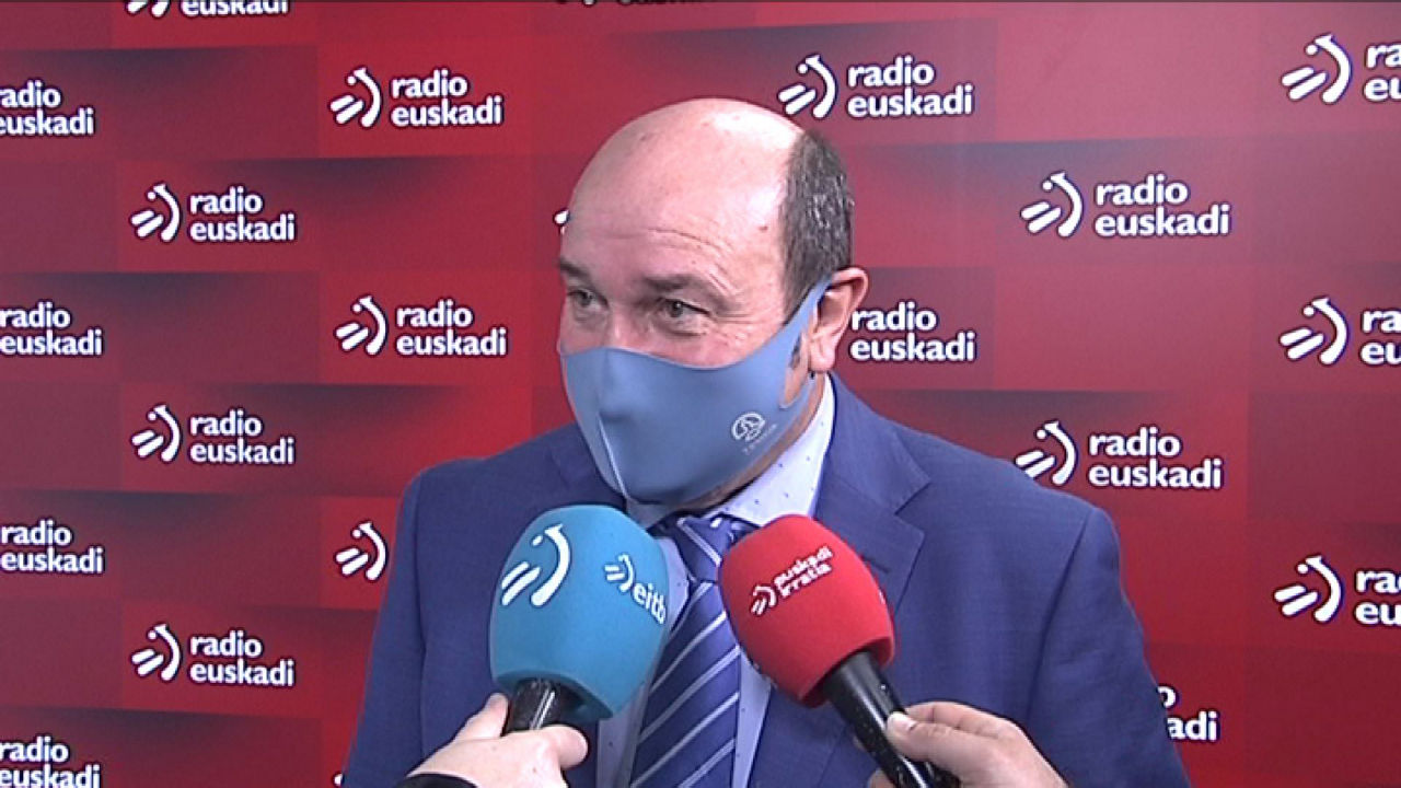 Andoni Ortuzar. EITB Mediaren bideo batetik ateratako irudia.