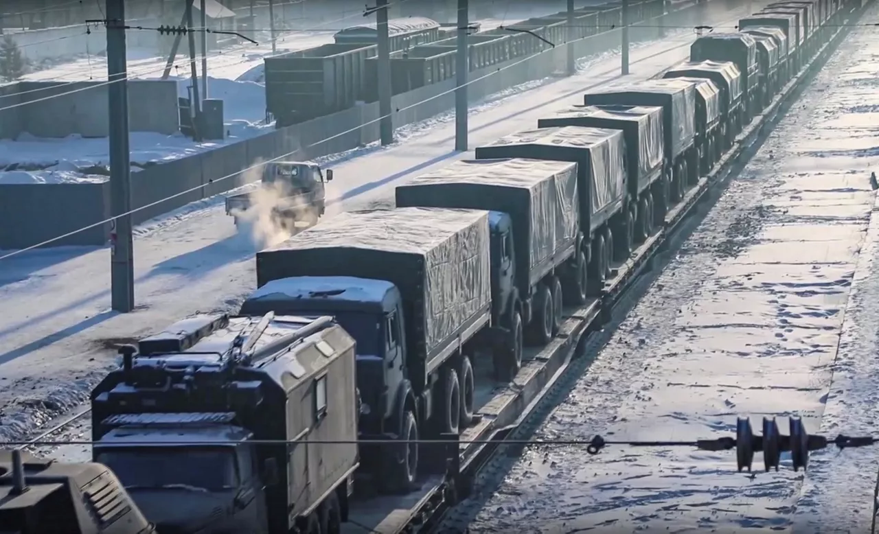 Vehículos militares en Rusia