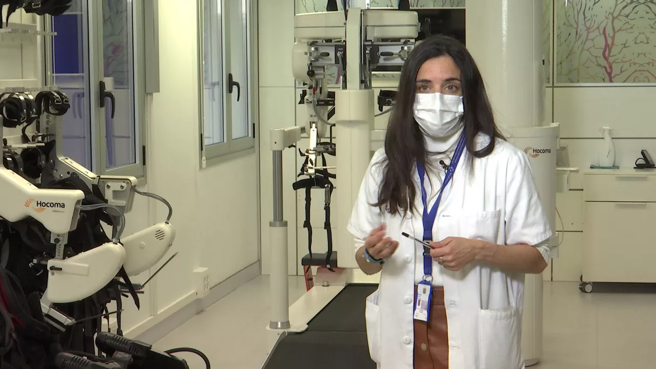 Investigadora. Imagen obtenida de un vídeo de EITB Media.