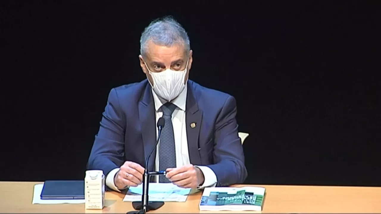 Iñigo Urkullu. Imagen obtenida de un vídeo de EITB Media.
