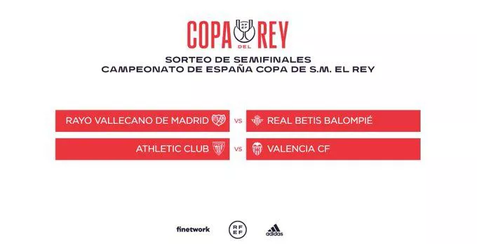 Partidos de semifinales de la Copa del Rey