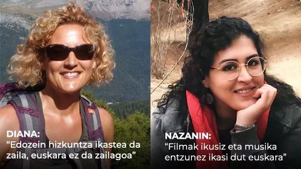 Diana Draper eta Nazanin Zafarnia