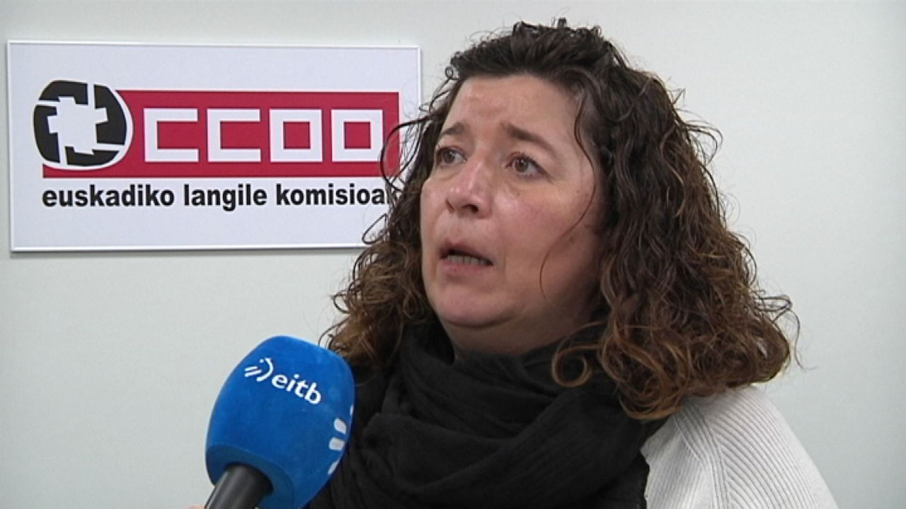 Loli Garcia. EITB Mediaren bideo batetik ateratako irudia.