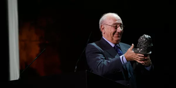 Alfredo Landa, Goya de Honor 2008. Foto: Pipo Fernández, por cortesía de la Academia de Cine. 2010. 