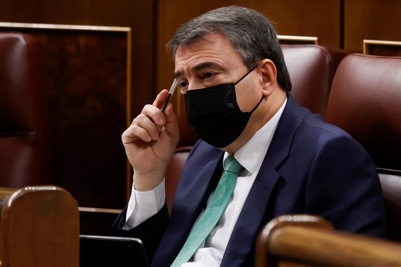 El portavoz del PNV en el Congreso, Aitor Esteban. Foto: EFE