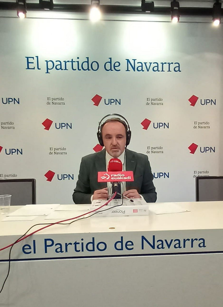 Javier Esparza, imagen archivo EITB