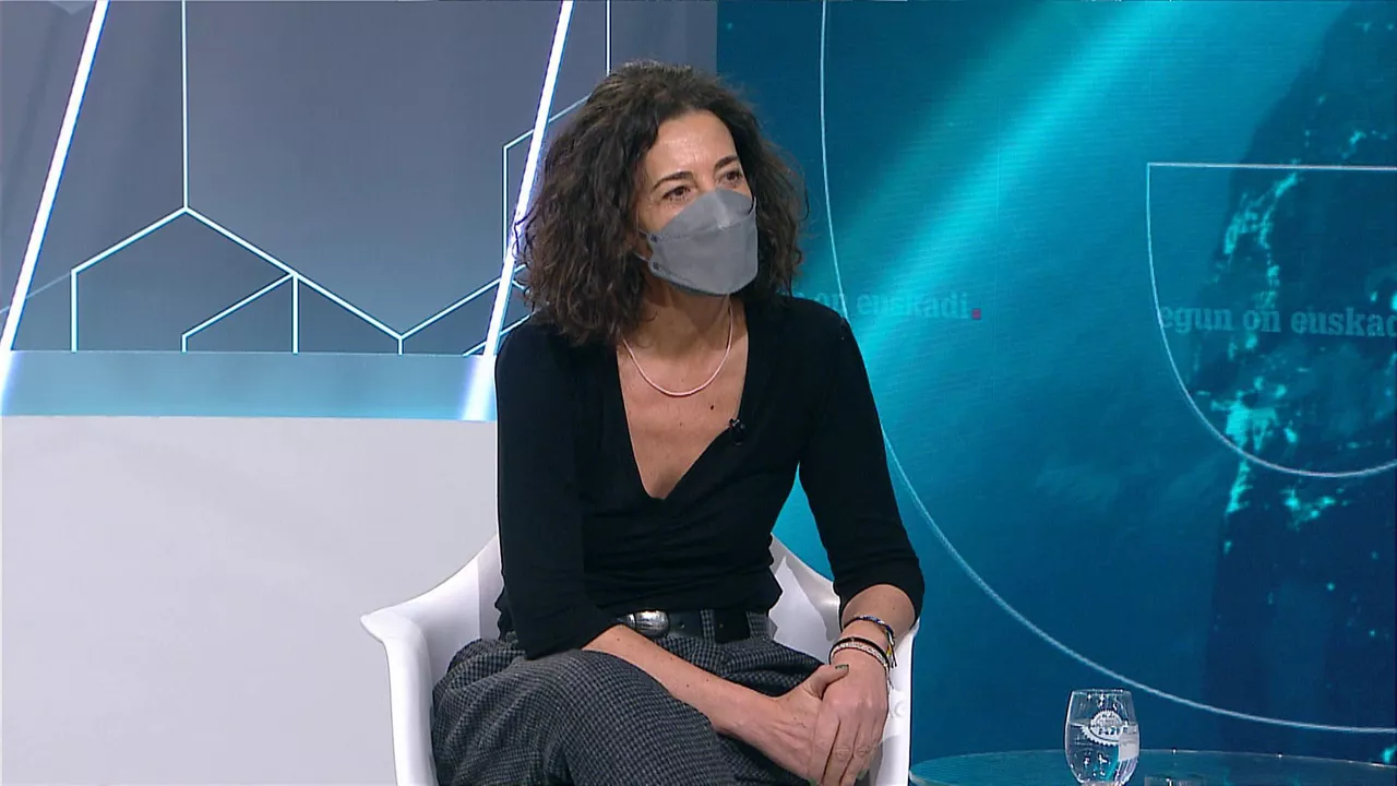 Lorea Bilbao. EITB Mediaren bideo batetik aterako irudia.