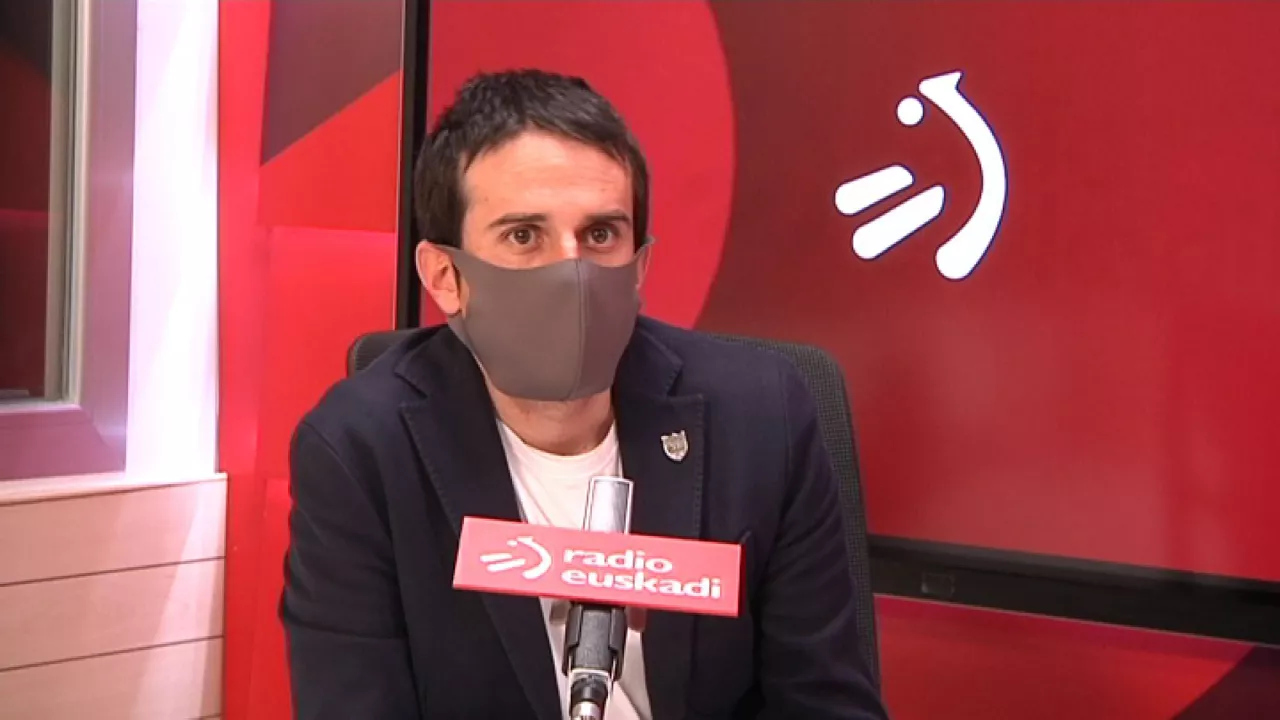 Pello Otxandiano. Imagen obtenida de un vídeo de EITB Media.