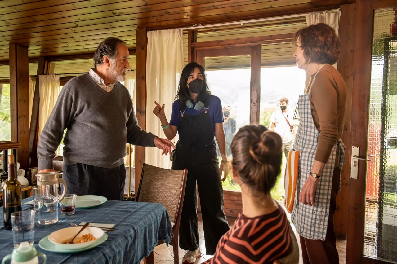 'Cinco lobitos' filmaren errodajea