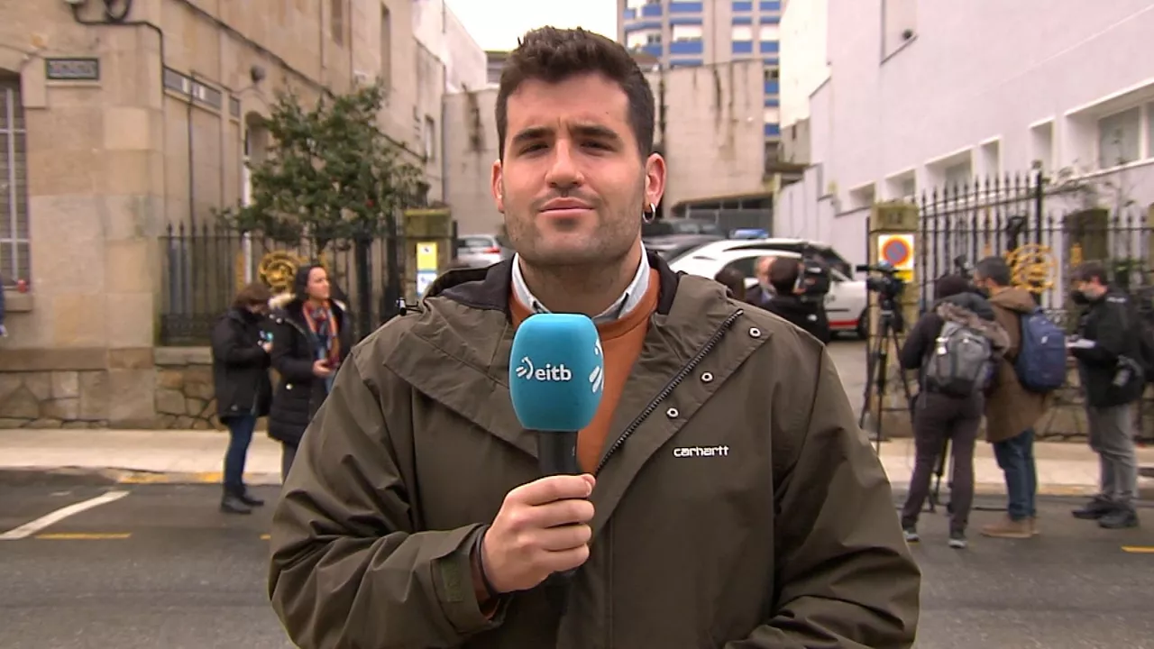Odei Esnaola Galizian da. EITB Mediaren bideo batetik ateratako irudia.